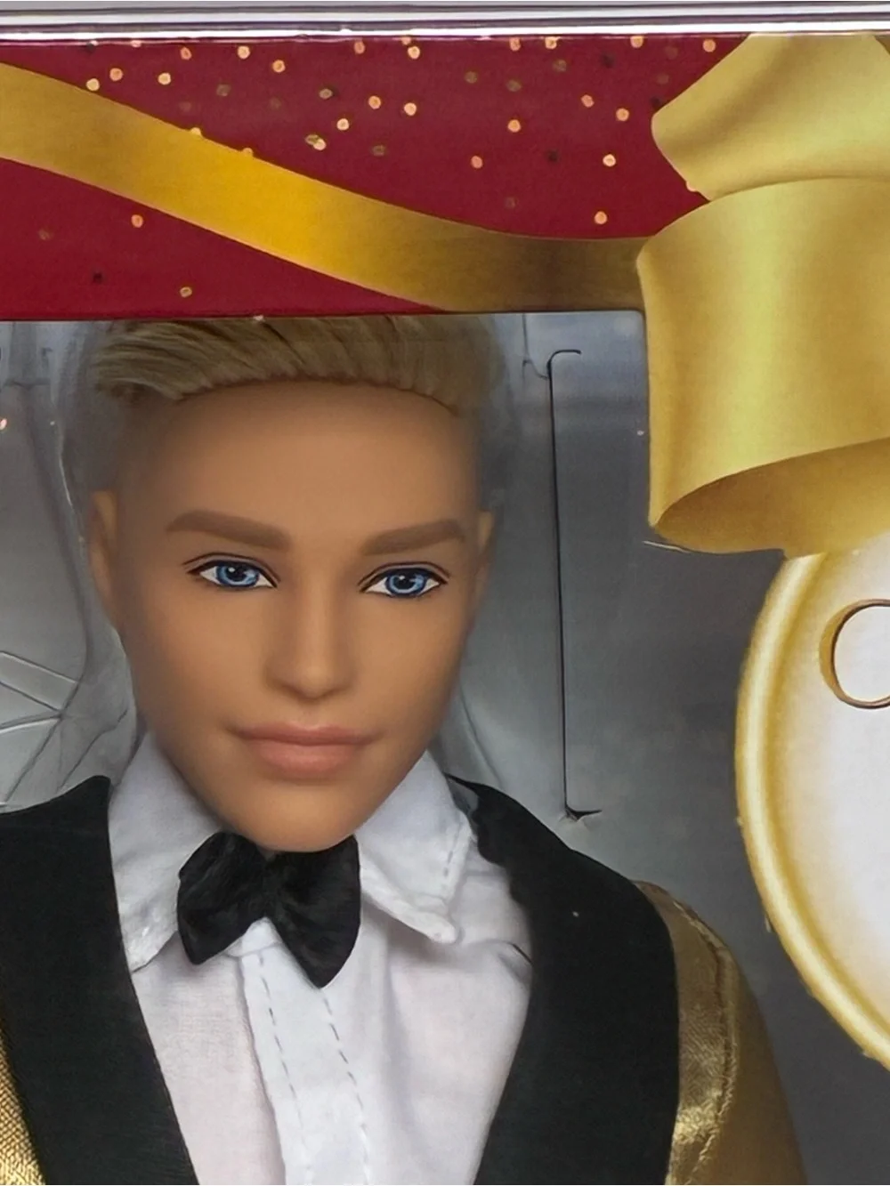 Barbie Signature 2025 Holiday Blonde Ken Collectible Fashion Doll NEW w/ Shipper